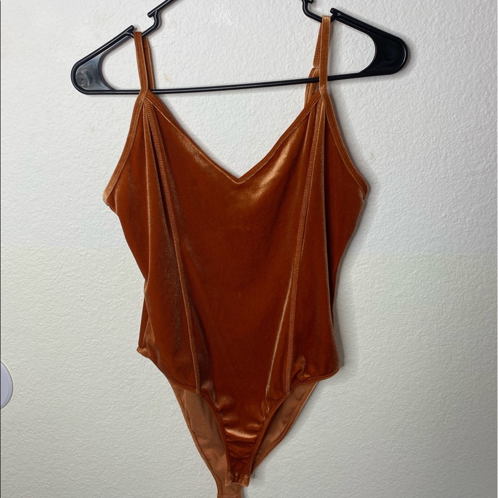 velvet body suit